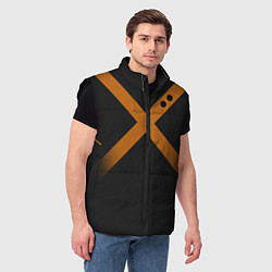 Мужской жилет KATSUKI BAKUGOU полосы, цвет: 3D-черный — фото 2