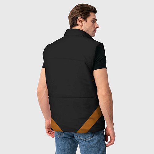 Мужской жилет KATSUKI BAKUGOU полосы / 3D-Черный – фото 4