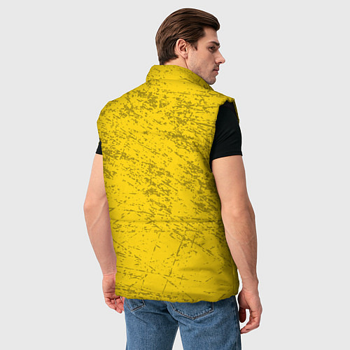 Мужской жилет 21 Pilots: Yellow Grunge / 3D-Черный – фото 4