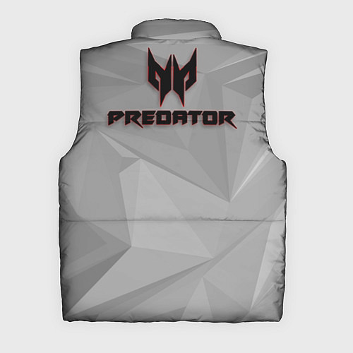 Мужской жилет Силуэт хищника / 3D-Светло-серый – фото 2