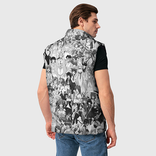 Мужской жилет SENPAI Stories / 3D-Черный – фото 4