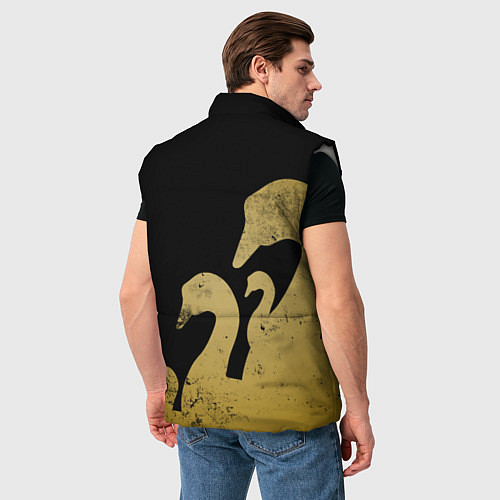 Мужской жилет GUSSI: Gold Edition / 3D-Светло-серый – фото 4