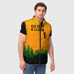 Мужской жилет Go Out & Climb, цвет: 3D-черный — фото 2