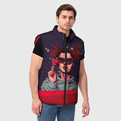 Мужской жилет GONE Fludd, цвет: 3D-красный — фото 2