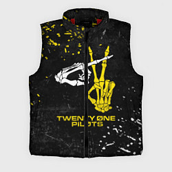 Мужской жилет TOP: Skeleton Clique, цвет: 3D-красный