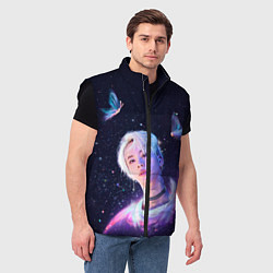 Мужской жилет BTS DNA, цвет: 3D-черный — фото 2