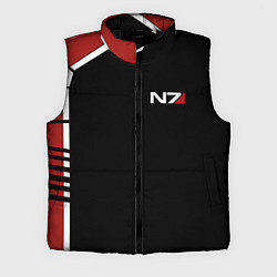 Мужской жилет MASS EFFECT N7, цвет: 3D-черный
