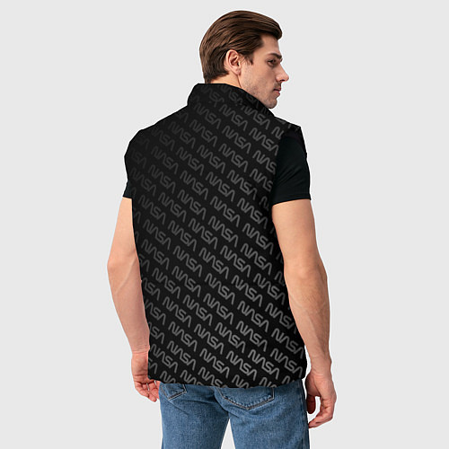 Мужской жилет NASA: Dark Space / 3D-Черный – фото 4