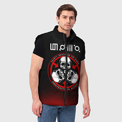 Мужской жилет 30 Seconds to Mars, цвет: 3D-черный — фото 2