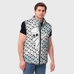 Мужской жилет Marshmello DAB, цвет: 3D-черный — фото 2