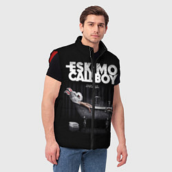 Мужской жилет Eskimo Callboy: Crystalis, цвет: 3D-красный — фото 2