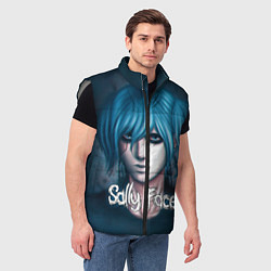 Мужской жилет Sally Face, цвет: 3D-светло-серый — фото 2