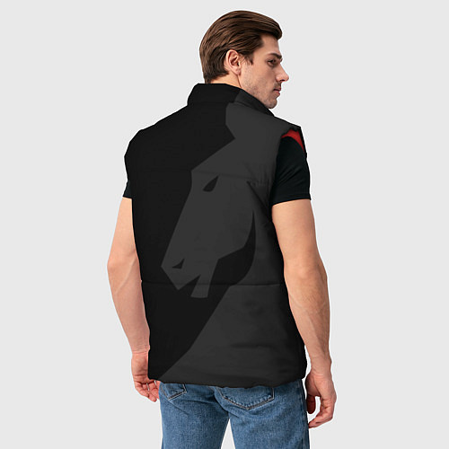 Мужской жилет TEAM LIQUID / 3D-Красный – фото 4