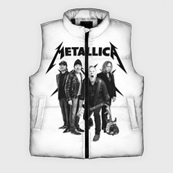 Мужской жилет Metallica, цвет: 3D-черный