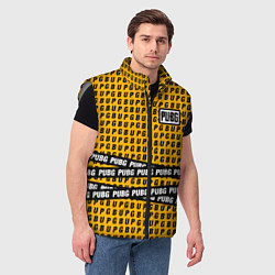 Мужской жилет PUBG Life: Yellow Style, цвет: 3D-светло-серый — фото 2