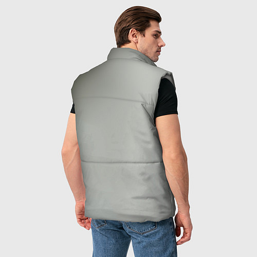 Мужской жилет FACE: Slime / 3D-Светло-серый – фото 4