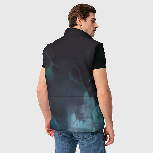 Мужской жилет Лёд / 3D-Черный – фото 4