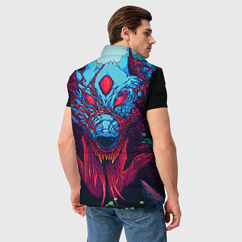 Мужской жилет CS:GO Hyper Beast / 3D-Черный – фото 4