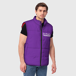 Мужской жилет Twitch Streamer, цвет: 3D-красный — фото 2