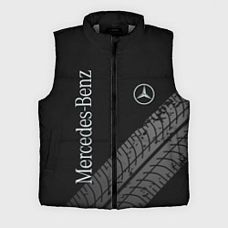 Мужской жилет Mercedes AMG: Street Style, цвет: 3D-светло-серый