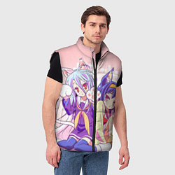 Мужской жилет No Game No Life, цвет: 3D-черный — фото 2