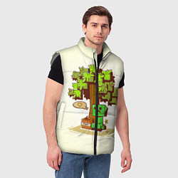 Мужской жилет Forest Creeper, цвет: 3D-светло-серый — фото 2