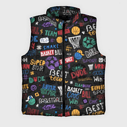 Мужской жилет Баскетбол коллаж