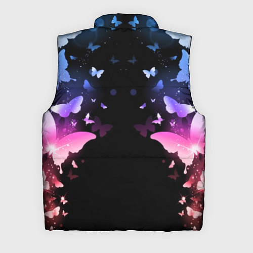 Мужской жилет BTS: Black Butterflies / 3D-Светло-серый – фото 2