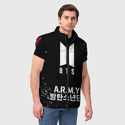 Мужской жилет BTS ARMY, цвет: 3D-красный — фото 2