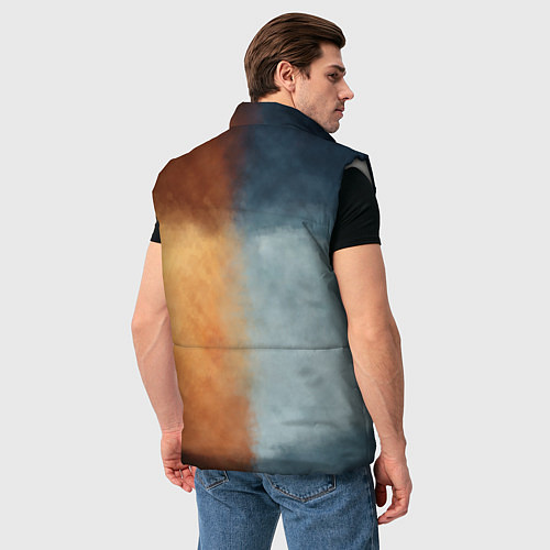 Мужской жилет Good Omens / 3D-Светло-серый – фото 4