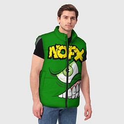 Мужской жилет NOFX Face, цвет: 3D-светло-серый — фото 2