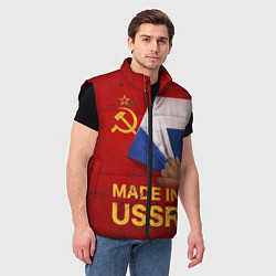 Мужской жилет MADE IN USSR, цвет: 3D-черный — фото 2