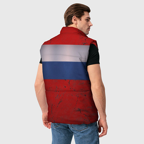 Мужской жилет MADE IN USSR / 3D-Красный – фото 4