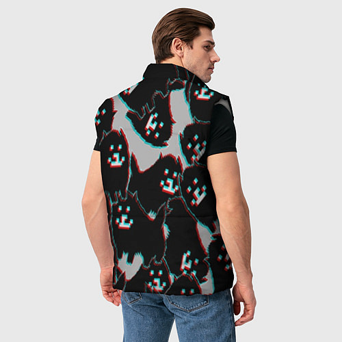 Мужской жилет Undertale / 3D-Светло-серый – фото 4