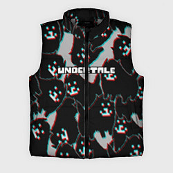 Мужской жилет Undertale, цвет: 3D-светло-серый