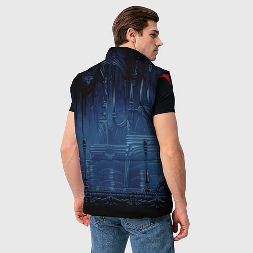 Мужской жилет Hollow Knight: Darkness / 3D-Красный – фото 4