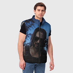 Мужской жилет Киану Ривз, цвет: 3D-светло-серый — фото 2