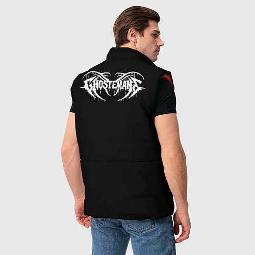 Мужской жилет GHOSTEMANE / 3D-Красный – фото 4