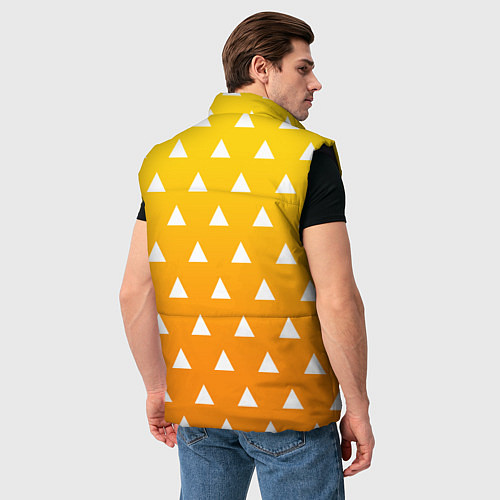 Мужской жилет ZENITSU ЗЕНИТСУ КИМОНО / 3D-Черный – фото 4