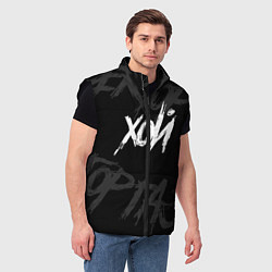 Мужской жилет Сектор Газа - ХОЙ, цвет: 3D-черный — фото 2