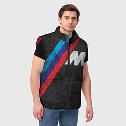 Мужской жилет BMW 1, цвет: 3D-красный — фото 2
