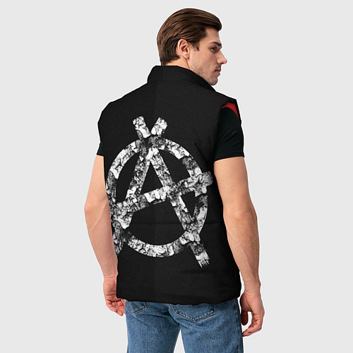 Мужской жилет Король и Шут Анархия / 3D-Красный – фото 4