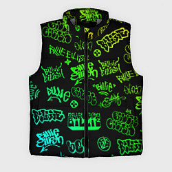 Мужской жилет BILLIE EILISH: Grunge Graffiti, цвет: 3D-светло-серый
