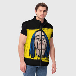 Мужской жилет Billie Eilish, цвет: 3D-черный — фото 2