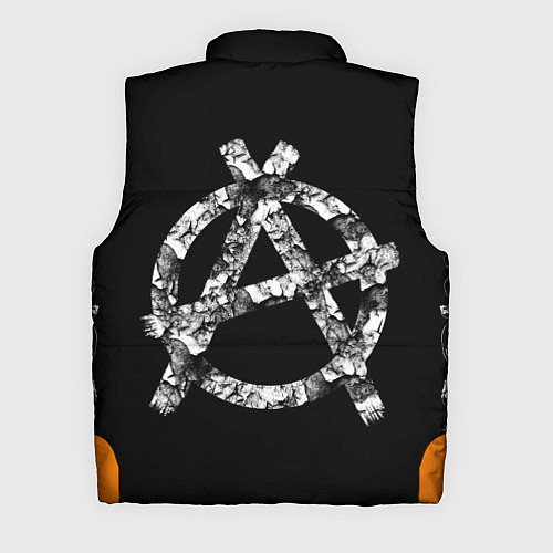 Мужской жилет Король и Шут Анархия спина / 3D-Светло-серый – фото 2