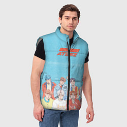 Мужской жилет Ateez K-pop, цвет: 3D-светло-серый — фото 2