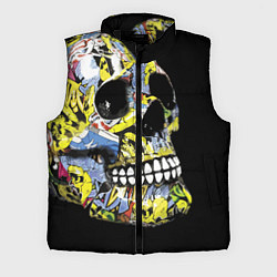 Мужской жилет Graffiti - Skull, цвет: 3D-черный