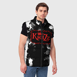 Мужской жилет Князь Анархия спина, цвет: 3D-черный — фото 2