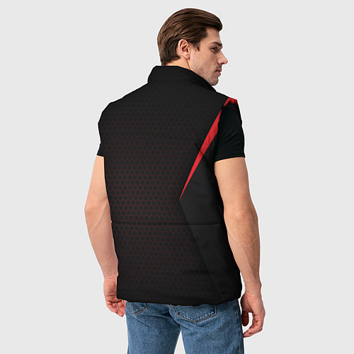 Мужской жилет Mass Effect N7 / 3D-Черный – фото 4