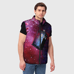 Мужской жилет Doctor Who, цвет: 3D-черный — фото 2